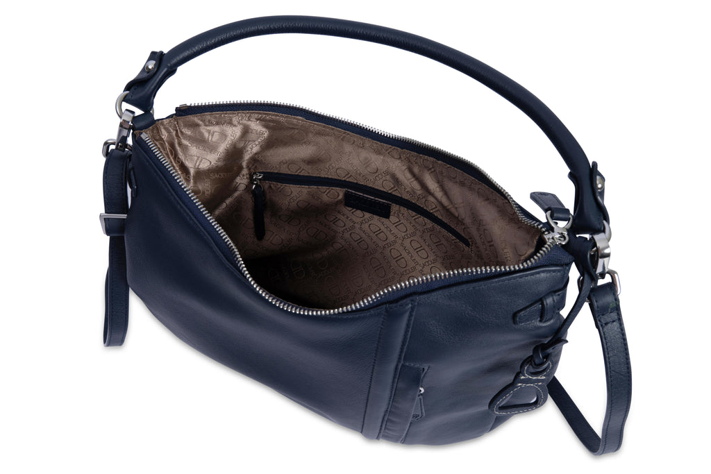 SADDLER "Julia" Real Leather Hobo Bag, Versatile, Stylish & Spacious Design