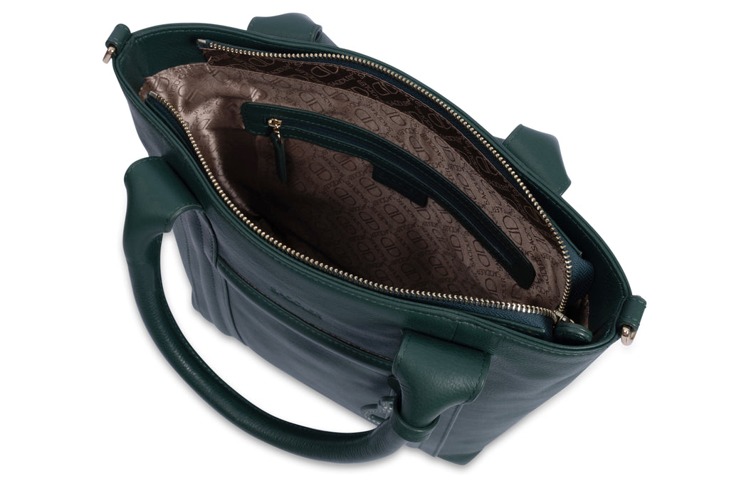 "Patricia" Leather Handbag for Women by Saddler, Stylish, Versatile & Practical Design