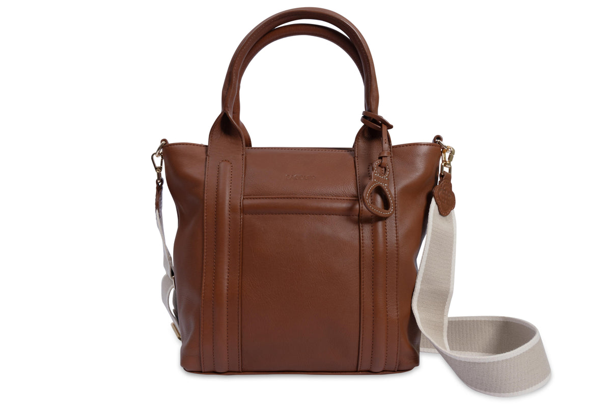 "Patricia" Leather Handbag for Women by Saddler, Stylish, Versatile & Practical Design