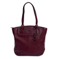 Sienna Zip Top Tote Shopper Bag for Women, Handmade by Saddler