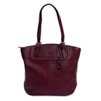 Sienna Zip Top Tote Shopper Bag for Women, Handmade by Saddler