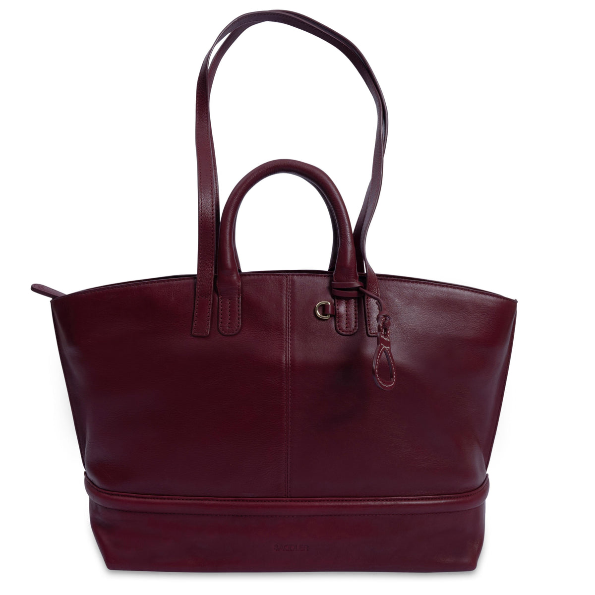 Victoria Oversize East West Tote Bag for Women, handmade by Saddler
