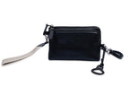 Heather Leather Clutch & Crossbody Bag, Handmade by Saddler, Versatile & Compact