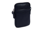 SADDLER "Margot" Real Leather Crossbody Zip Top RFID Phone Pouch, Gift Boxed