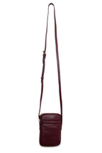 SADDLER "Margot" Real Leather Crossbody Zip Top RFID Phone Pouch, Gift Boxed