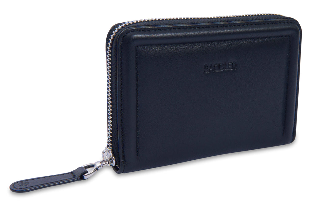 SADDLER "Annie" 3 Way Zipper RFID Real Leather Zipper Wallet (Gift Boxed)