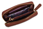 SADDLER "Annie" 3 Way Zipper RFID Real Leather Zipper Wallet (Gift Boxed)