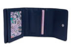SADDLER "Edith" RFID Trifold Real Leather Card Case (Gift Boxed)