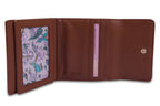 SADDLER "Edith" RFID Trifold Real Leather Card Case (Gift Boxed)