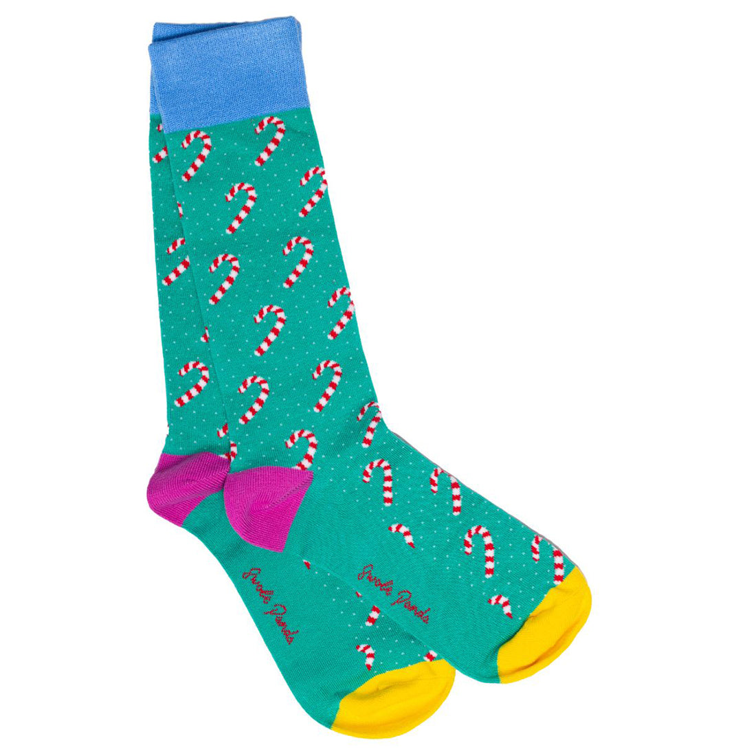 Candy Cane Bamboo-Blend Socks