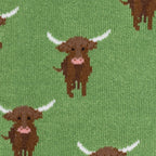 Highland Cow Bamboo-Blend Socks