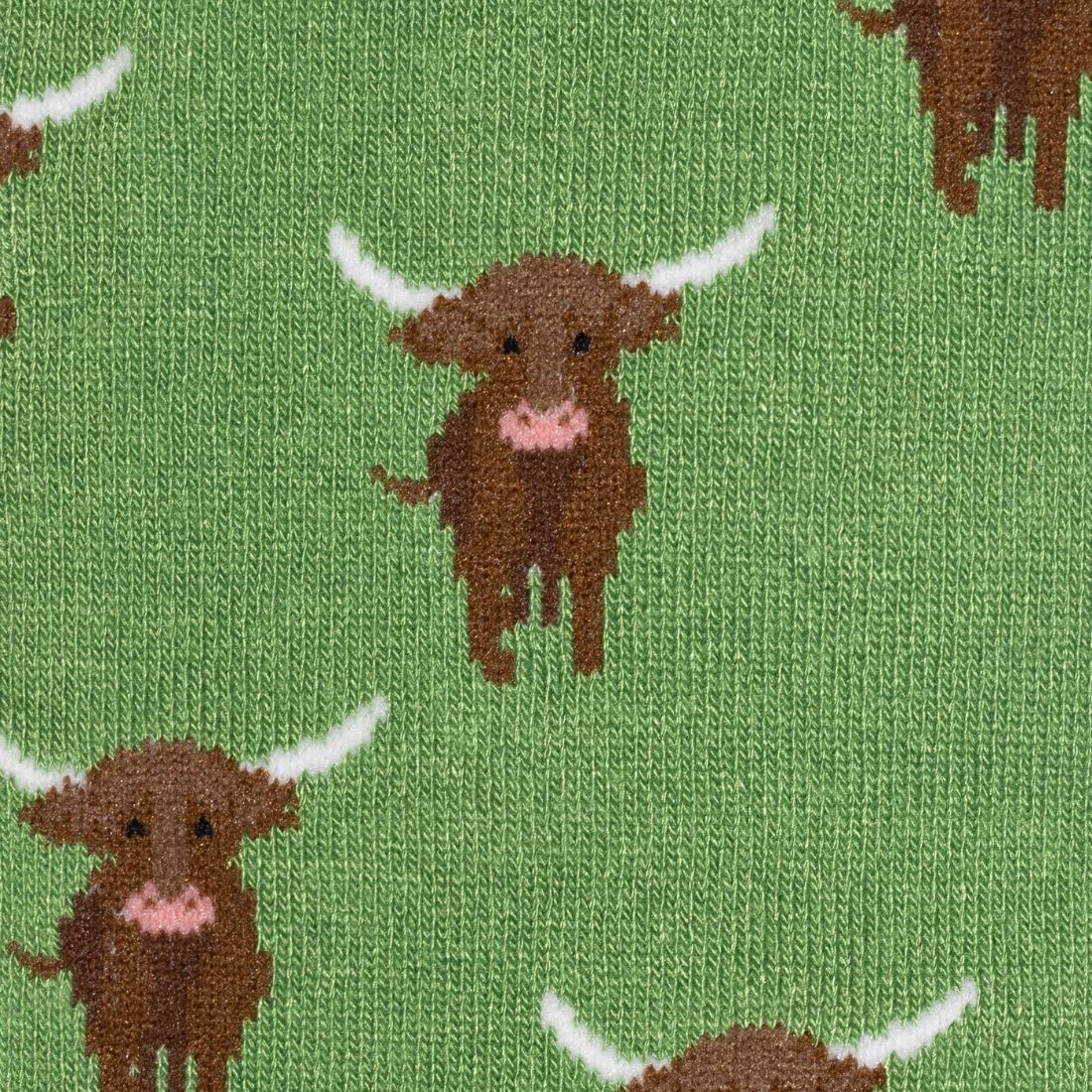 Highland Cow Bamboo-Blend Socks
