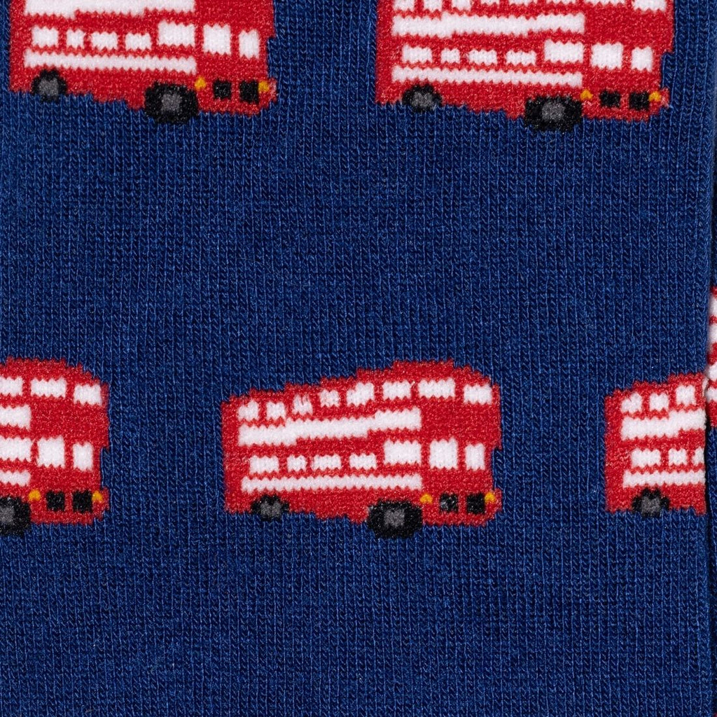 London Bus Bamboo-Blend Socks