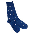 Navy Sheep Bamboo-Blend Socks