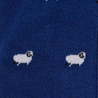 Navy Sheep Bamboo-Blend Socks