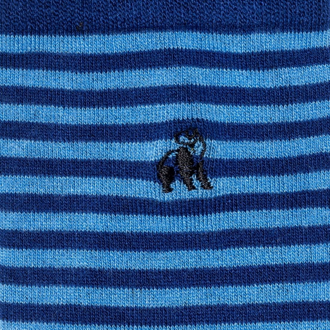 Sky Blue Narrow Striped Bamboo-Blend Socks