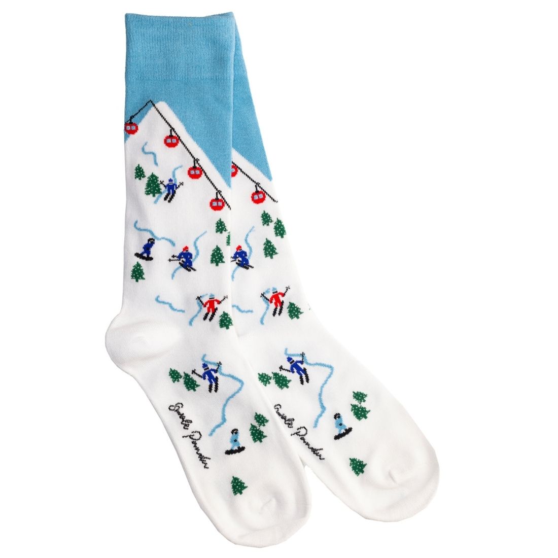 Ski Slope Bamboo-Blend Socks