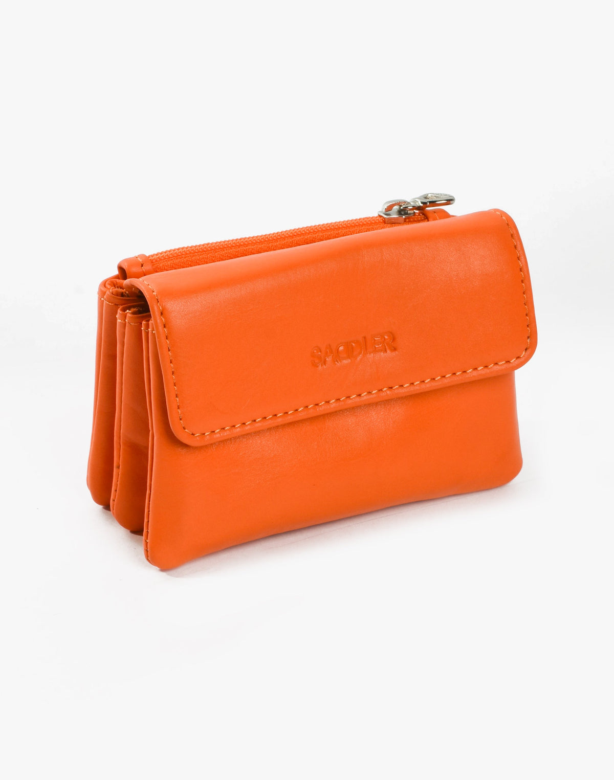 Spacious Leather Purse "Lily", Handmade by Saddler | RFID Protected & Gift Boxed | Triple Gusset Design for Cards, Coins & Keys