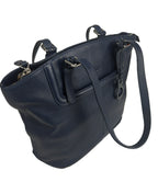 Sienna Zip Top Tote Shopper Bag for Women, Handmade by Saddler