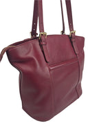 Sienna Zip Top Tote Shopper Bag for Women, Handmade by Saddler