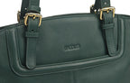 Sienna Zip Top Tote Shopper Bag for Women, Handmade by Saddler