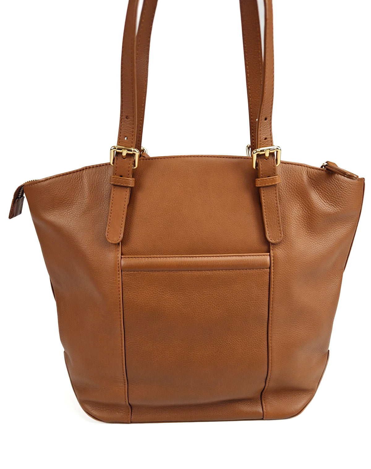 Sienna Zip Top Tote Shopper Bag for Women, Handmade by Saddler