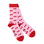 Cherry Bamboo-Blend Socks