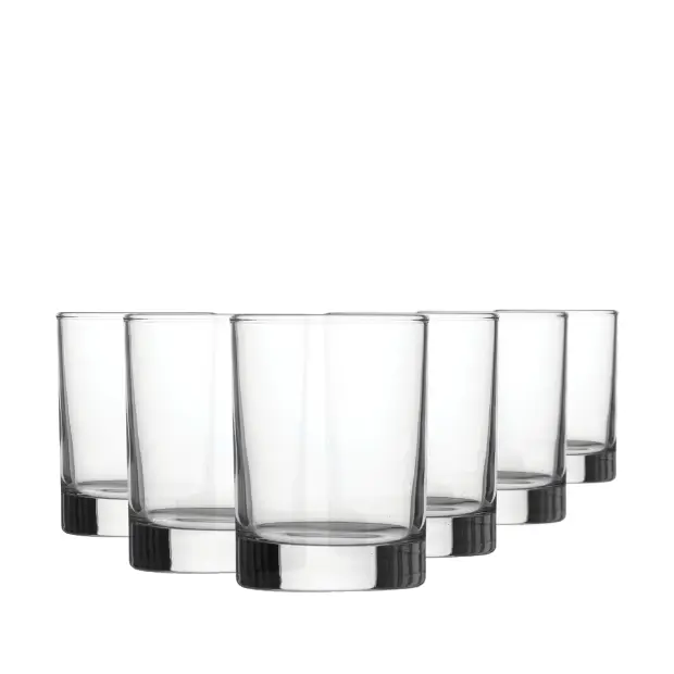 Glass Tumblers - 170ml - Set of 6