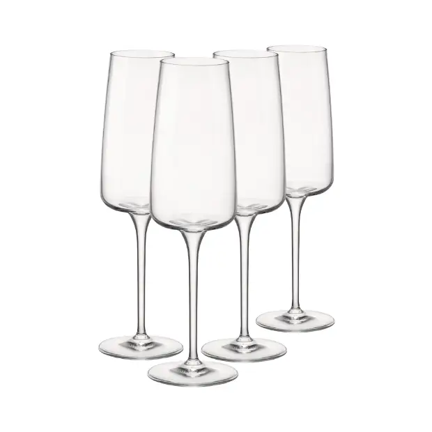 Bormioli Rocco Planeo Champagne Flutes - 260ml - Set of 4