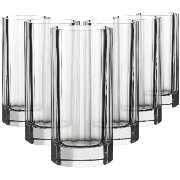 Churchill Crystal Highballs - 350ml - Set of 6