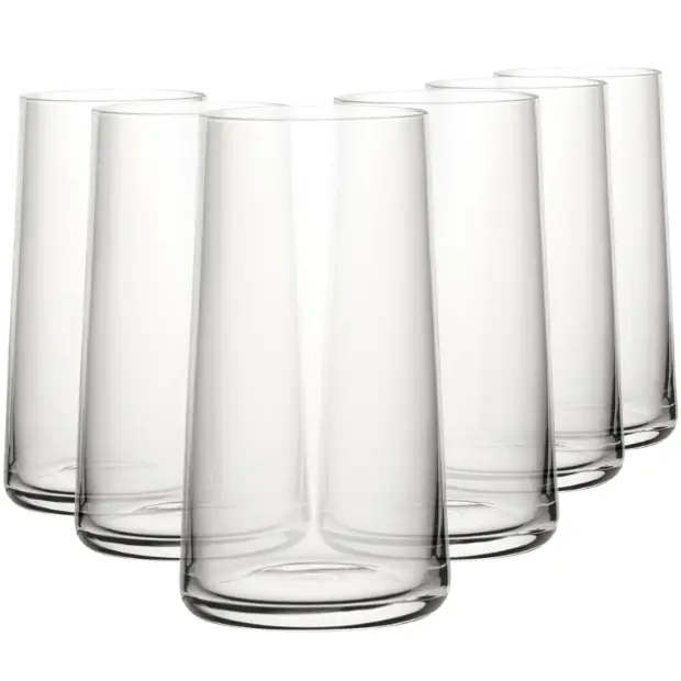 Mode Highball Glasses - 430ml - Set of 6