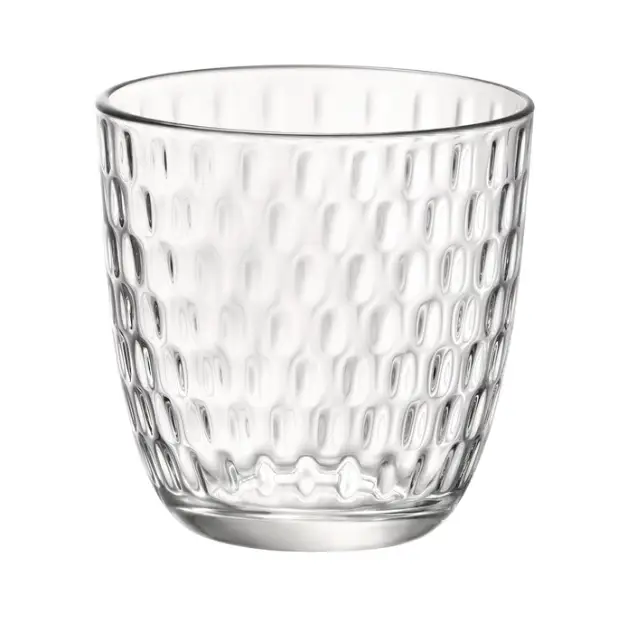 Bormioli Rocco Slot Water Glasses - 290ml - Set of 6