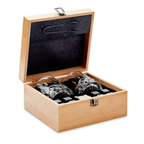 Luxury Bamboo Gift Set, 2 Tumblers in Bamboo Box