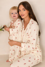 Mini COZY Rosy Ribbon Pyjamas Set
