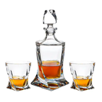 Crystalite 3 Piece Whisky Set - 0.85Ltr