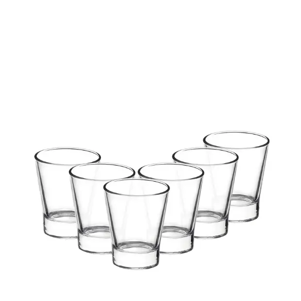 Bormioli Rocco Espresso Shot Glasses - 85ml - Set of 6
