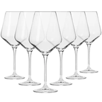 Krosno Red Wine Glasses - Set of 6 - 550ml - Avant-Garde Collection