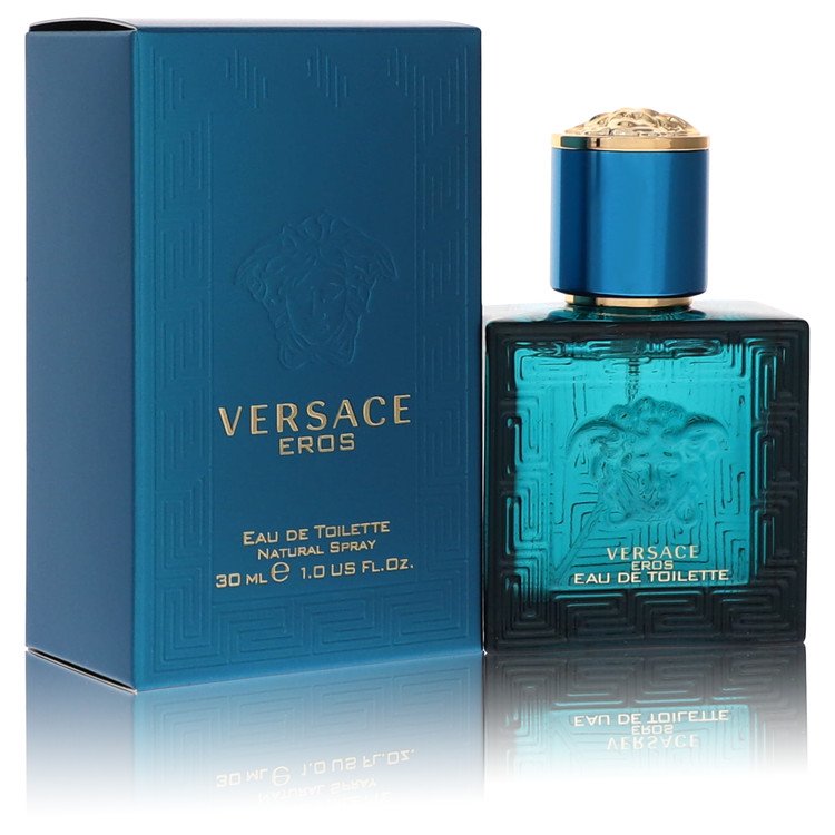 Versace Eros Eau de Toilette Spray for Men, Woody Fresh Scent (30ml)