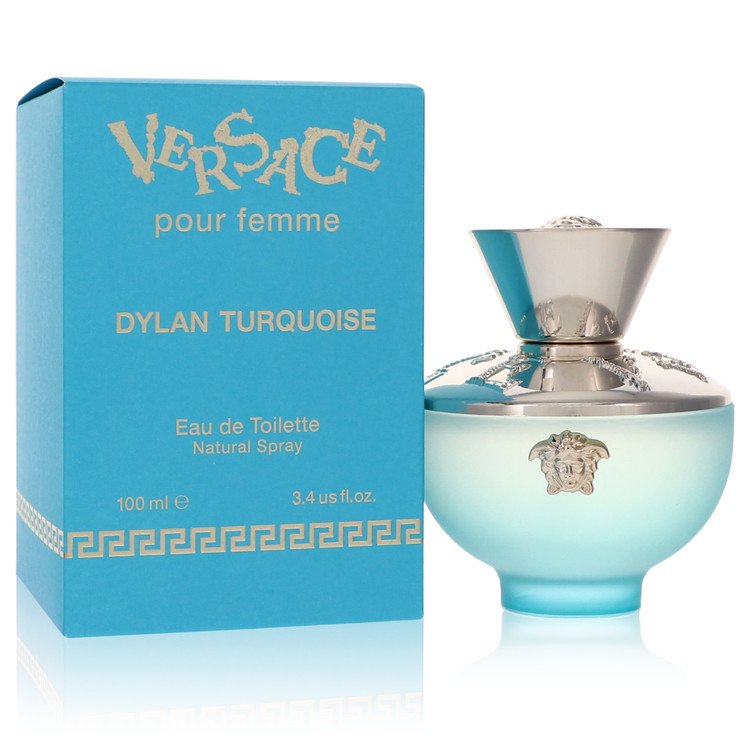Versace Pour Femme Dylan Turquoise Eau de Toilette Spray for Women (100ml)