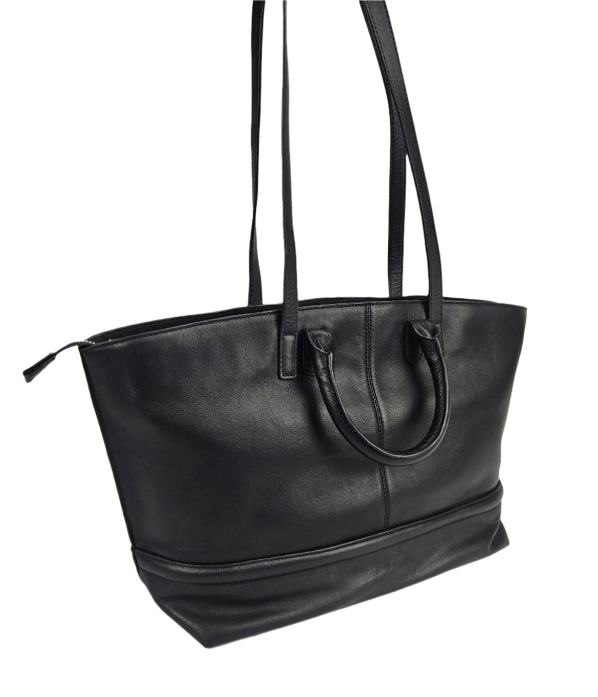 Victoria Oversize East West Tote Bag for Women, handmade by Saddler