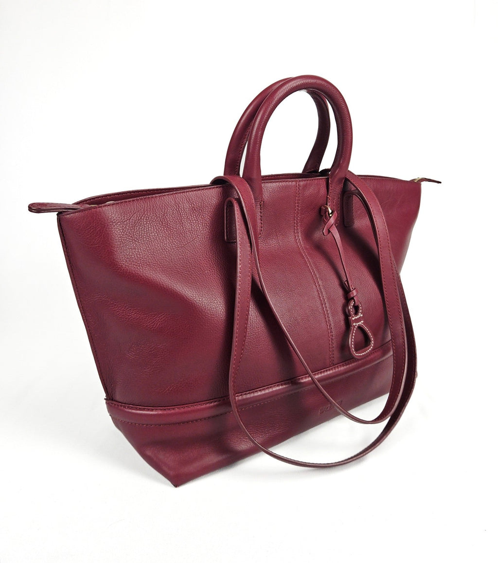 Victoria Oversize East West Tote Bag for Women, handmade by Saddler