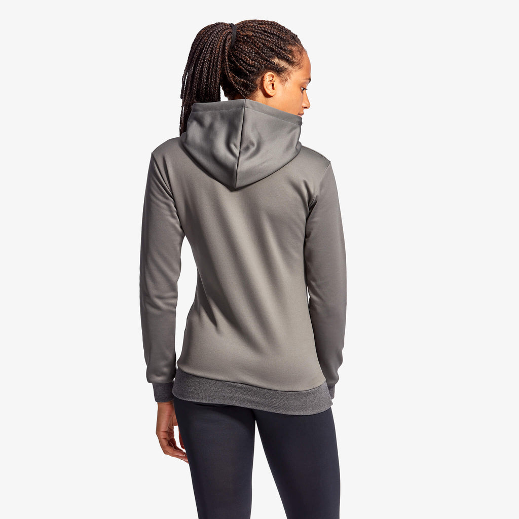 Women's Infrared Hoodie, Grey & Blue