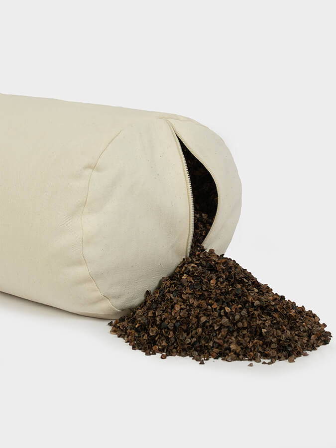 Yoga Studio EU Organic Buckwheat Bolster, Unbranded