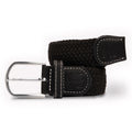 Black Recycled Woven Belt