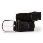 Black Recycled Woven Belt