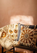 Samuel Natural Suzani Embroidered Throw