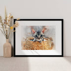 Personalised Watercolour Pet Portrait