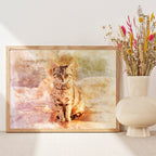 Personalised Watercolour Pet Portrait