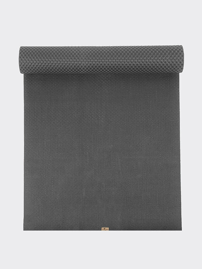 ecoYoga Extra Long Jute Yoga Mat, 4mm