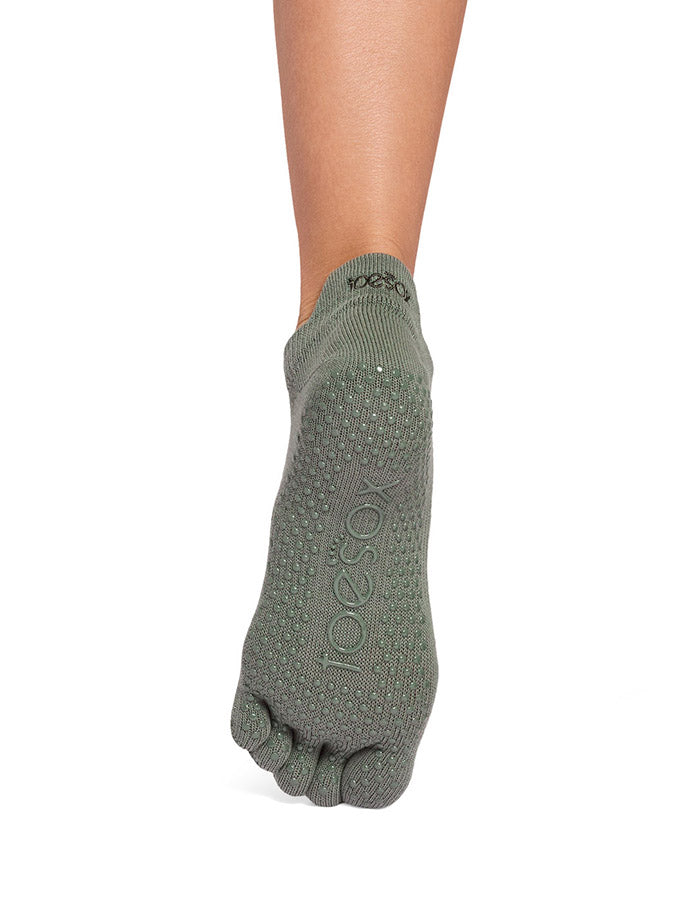 ToeSox Low Rise Full Toe Grip Socks
